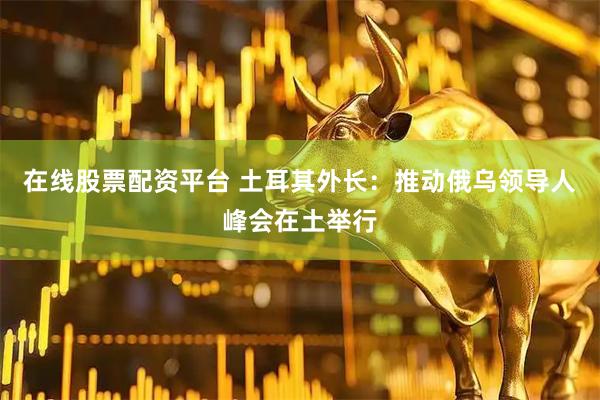 在线股票配资平台 土耳其外长：推动俄乌领导人峰会在土举行